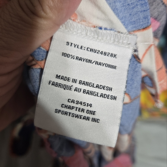 Jules and Leopold Floral Waist Tie Pants Wide Leg Sz XL - Picture 4 of 10